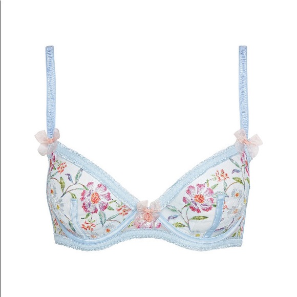 FOR LOVE & LEMONS Garden Embroidery Bra & Thong - Picture 5 of 15